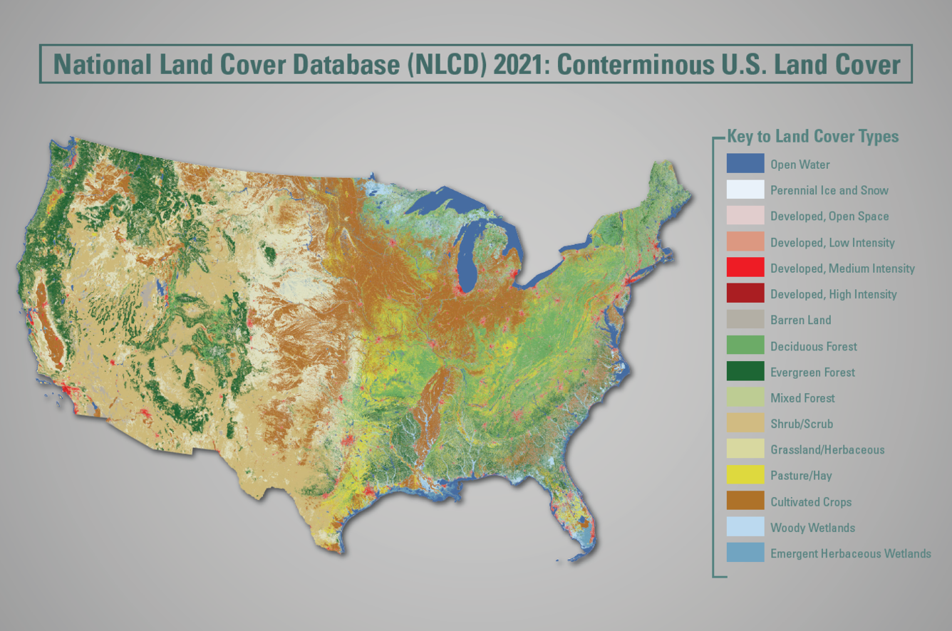 National Land Cover Database (NLCD) 2021 Conterminous U.S. Land Cover